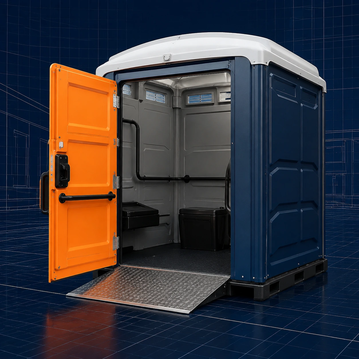 Portable restroom rental planning for Red Oak, NC