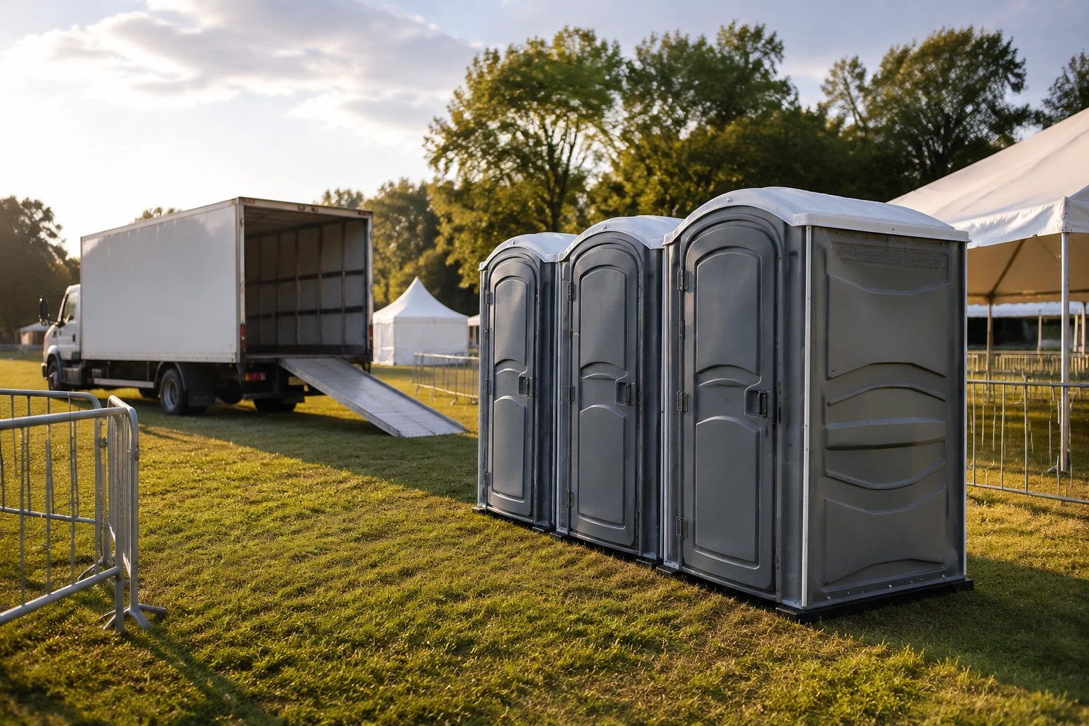 Portable restroom rental planning for Tarboro, NC