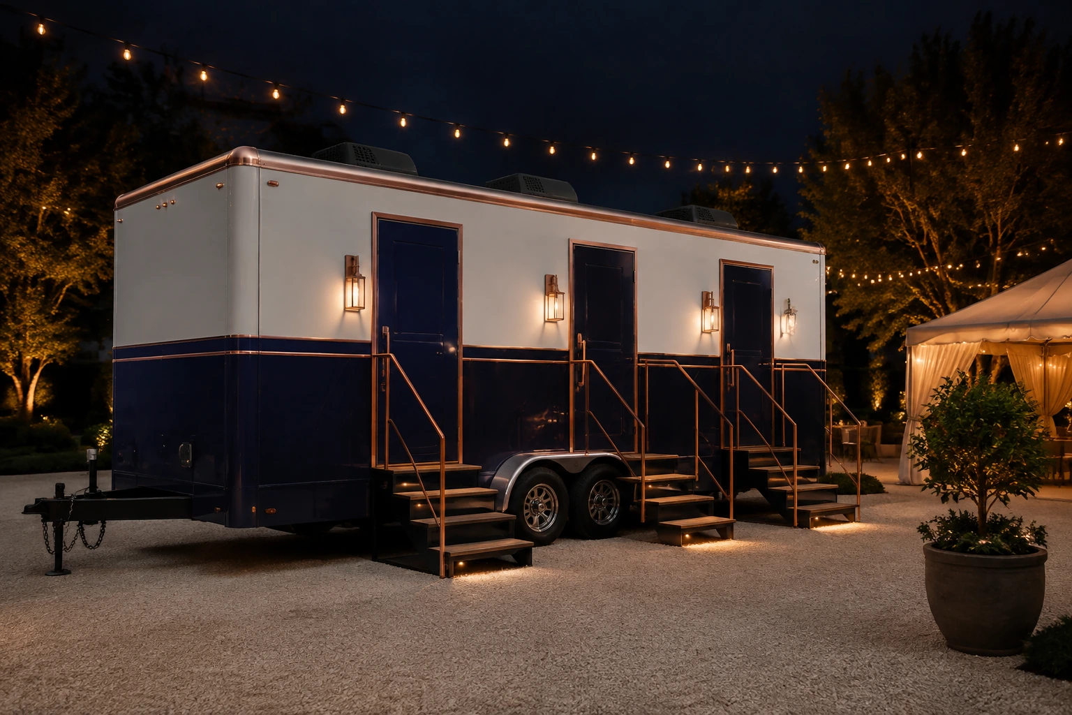 Portable restroom rental planning for Wilson, NC